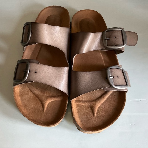 Maurices Harper Taupe Double Strap Sandals - Picture 2 of 4